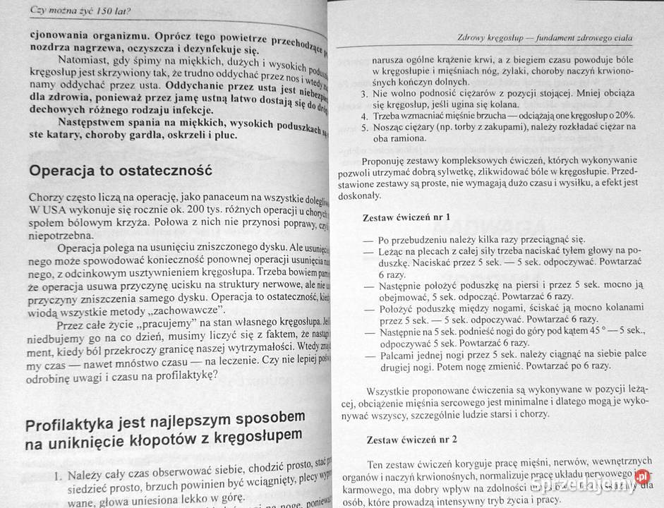 Czy można żyć 150 lat Michał Tombak Pozostałe Chełm sprzedam