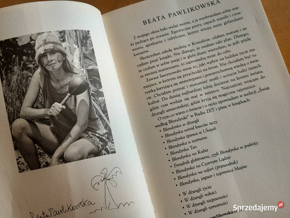 Książka Beata Pawlikowska W dżungli życia Rok wydania 2011 Dąbrowa Górnicza