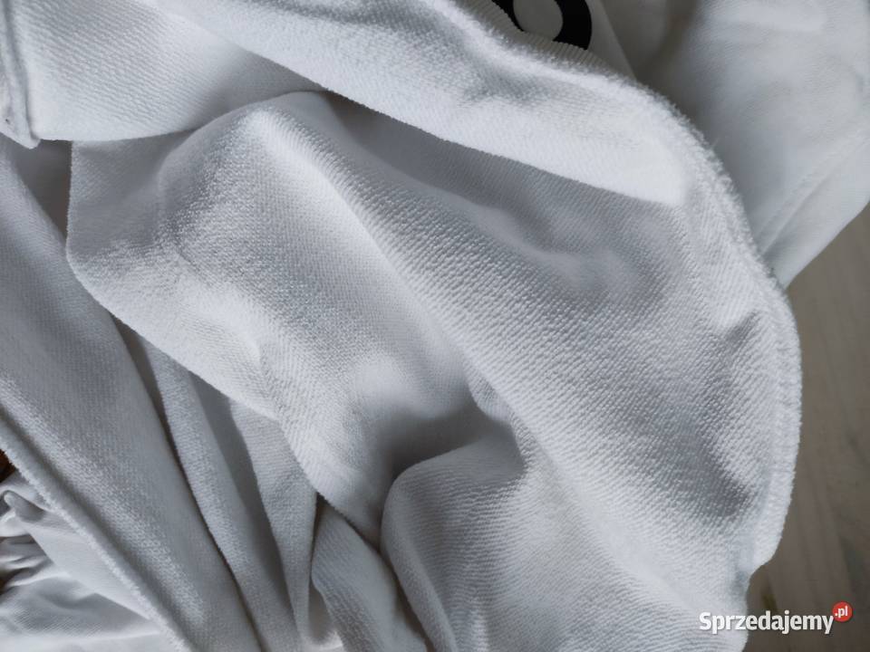 Bluza z kapturem Jack Jones biała opolskie