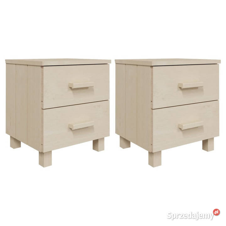 Szafki nocne HAMAR 2 miodowy brąz 40x35x445 Warszawa