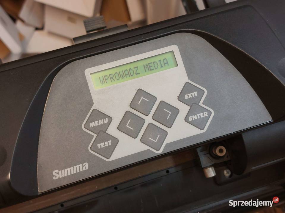 Ploter SummaCut D120R z systemem OPOS wycinanie lubuskie Słubice