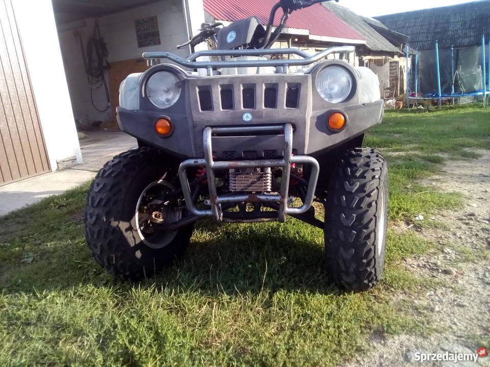Quad 250 uszkodzony podlaskie Mały Płock sprzedam