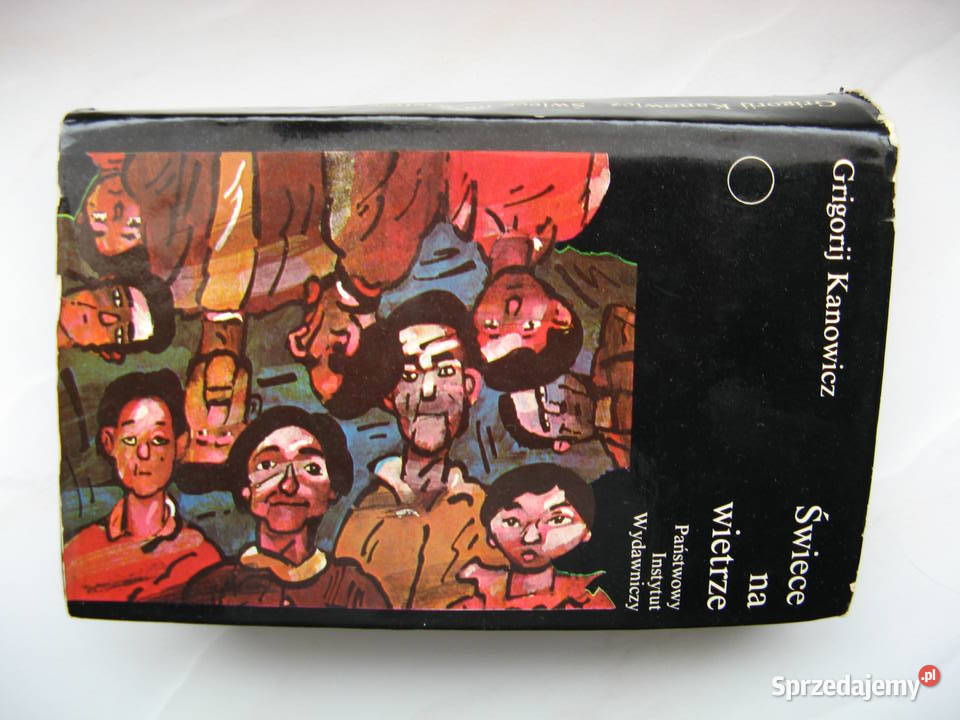 Grigorij Kanowicz Świece na wietrze oprawa Poznań