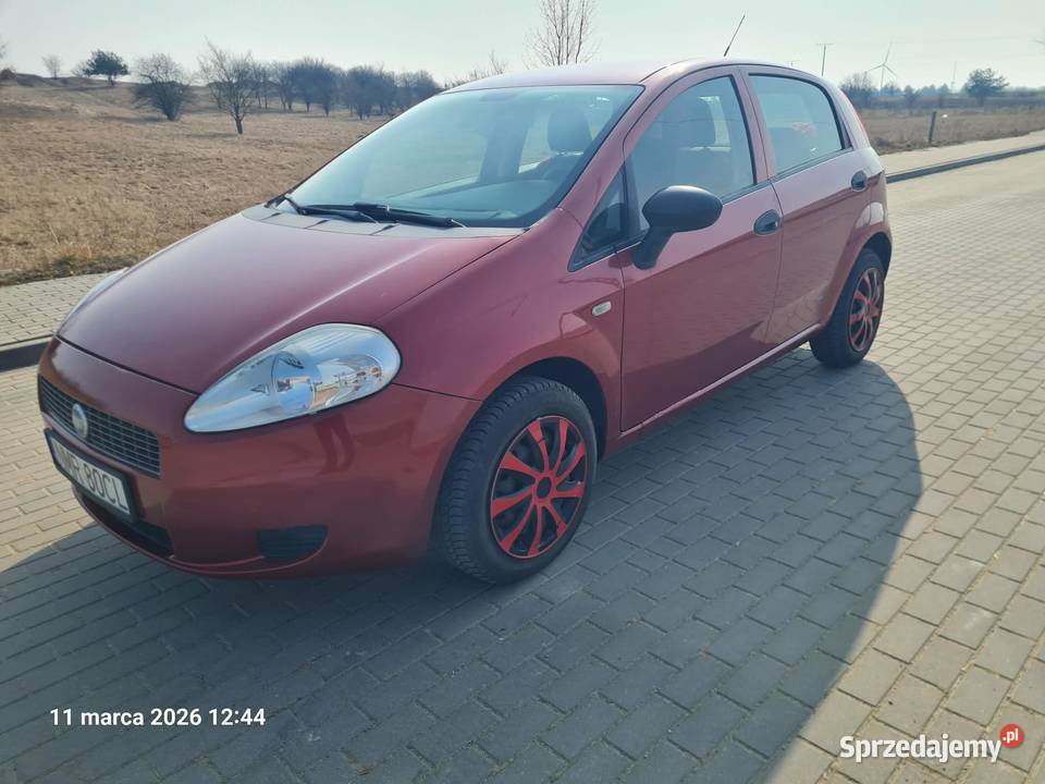 PUNTO ładne długie opłaty 2007r Grajewo sprzedam