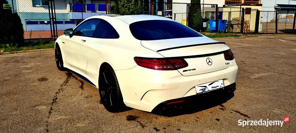 Mercedes S500 Coupe AMGDesignopakiet S63full garażowany Klasa S Wasilków