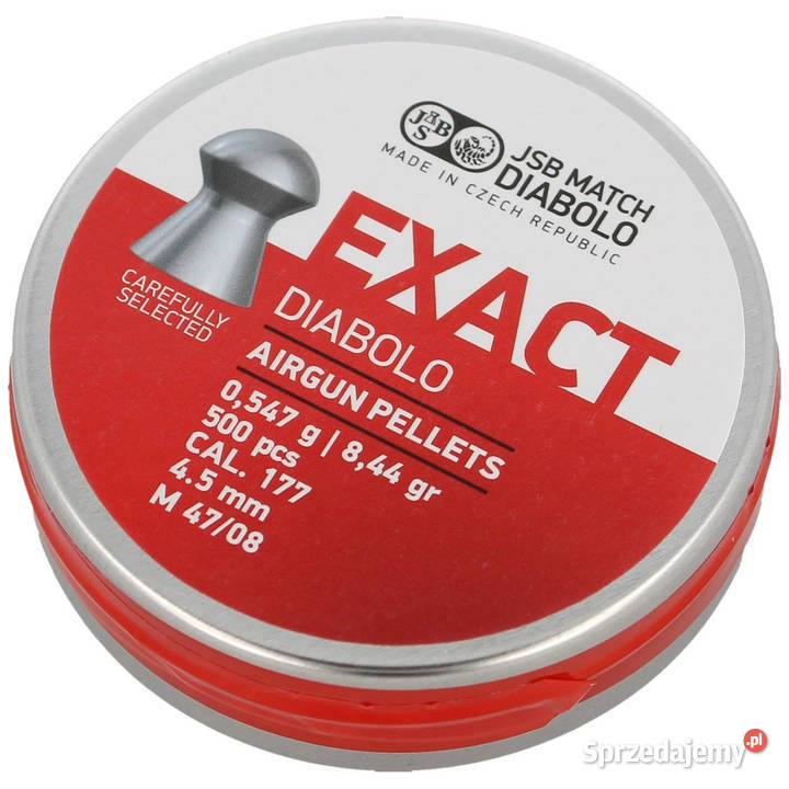 Śrut JSB Diabolo Exact 45mm 500 Trzcianka