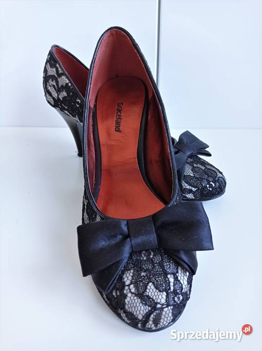 Szpilki czółenka koronka Graceland 36 Katowice