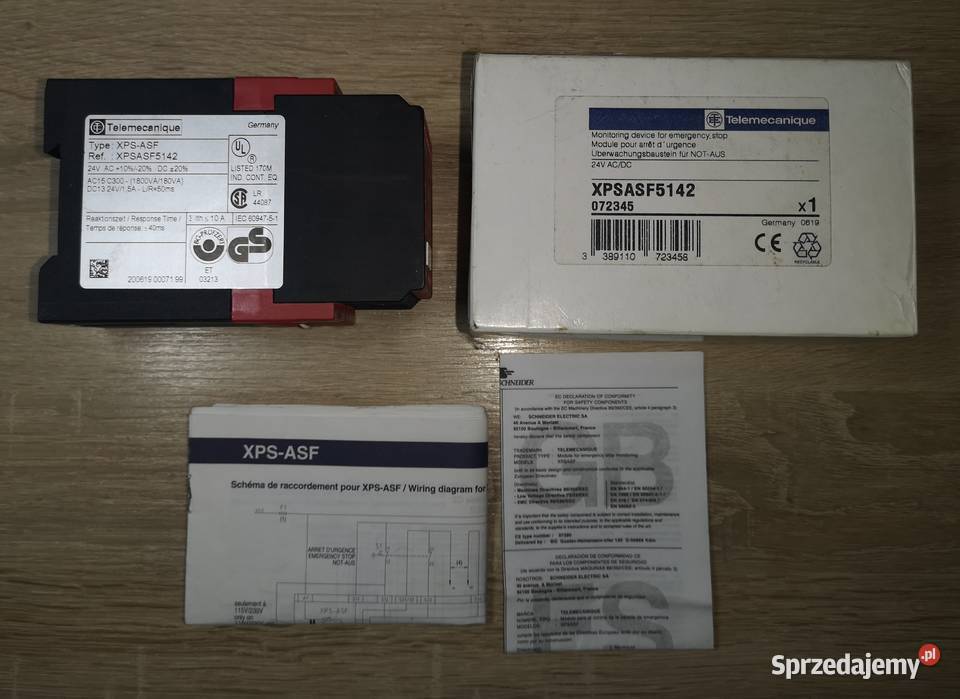 TELEMECANIQUE XPSASF XPSASF5142 Przekaźnik Ryn
