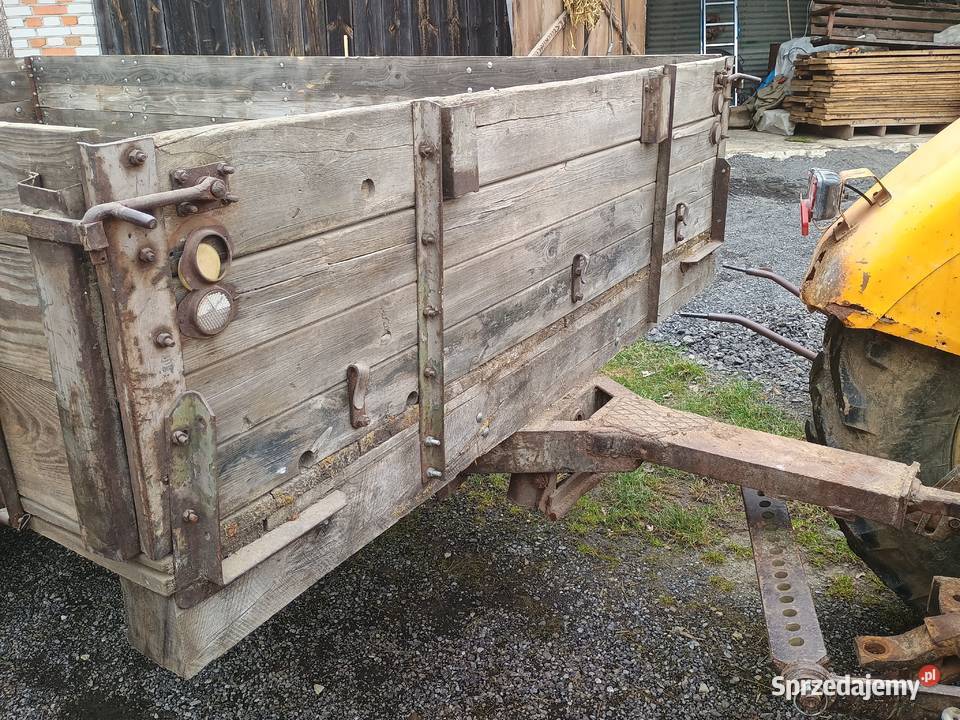 Przyczepa jednoosiowa Żółkiewka-Osada