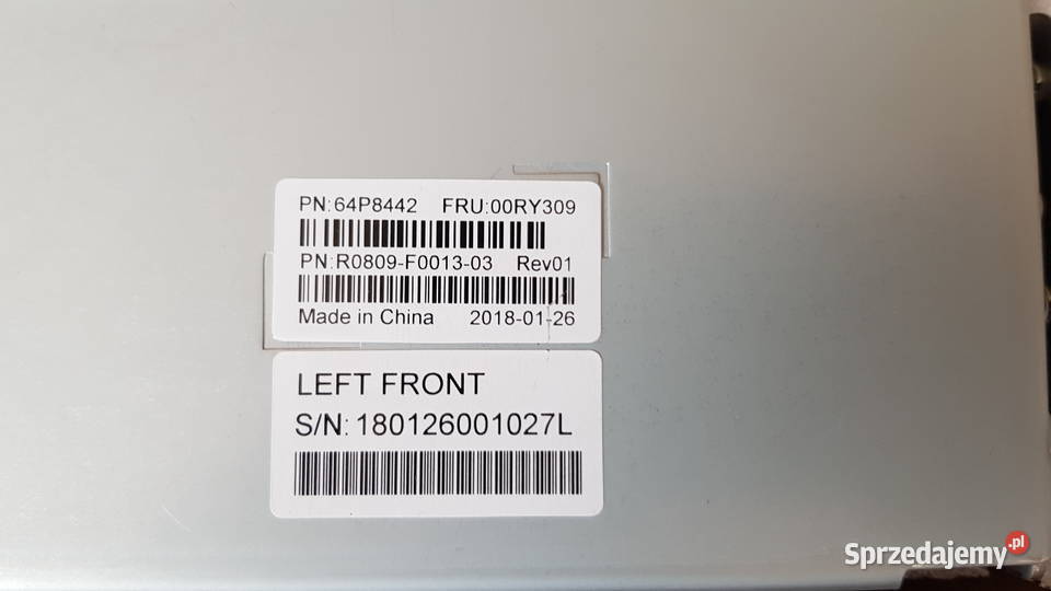 IBM 64P8442 szyny rackowe do macierzy IBM V5000 Warszawa sprzedam