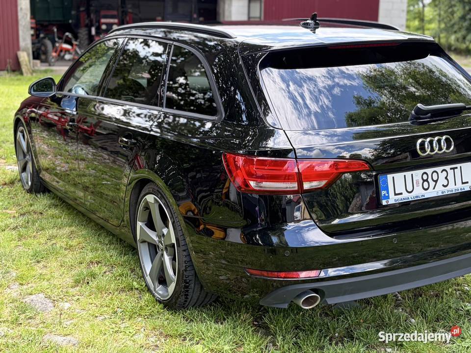 Audi A4 B9 20 TDI 2016r sprowadzony lubelskie Lublin