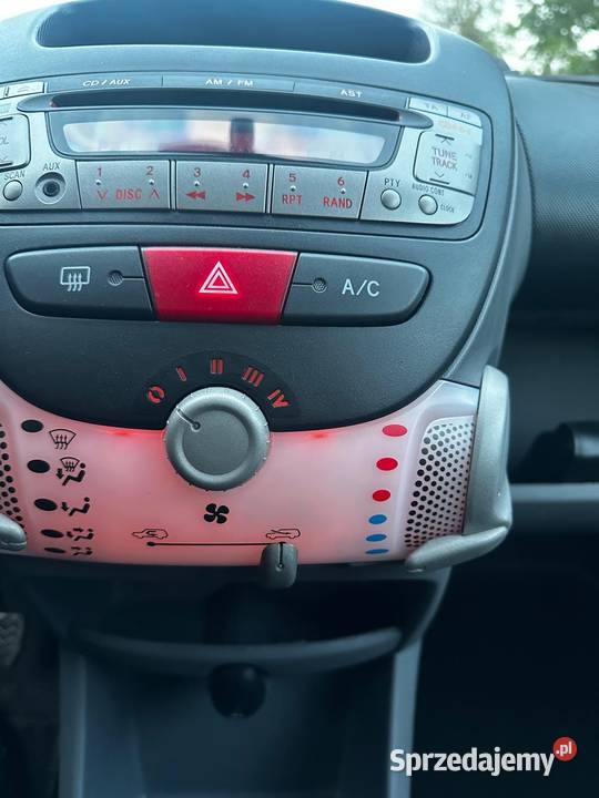 PIĘKNA TOYOTA AYGO 10 BENZYNA 68 2009r NISKIE małopolskie Łękawica