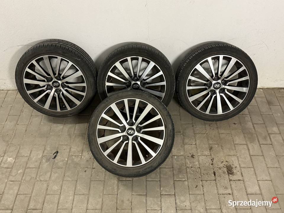 Felgi Hyundai R17 Tucsoni30sonata świeże opony Samochodowe Białystok
