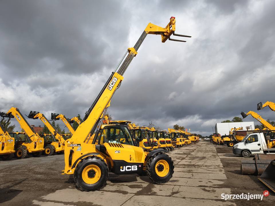 ŁADOWARKA TELESKOPOWA 95 METRA JCB CAT MANITOU Krotoszyn