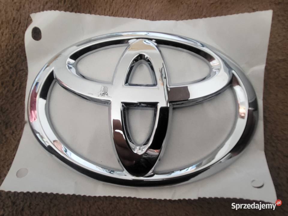 Logoemblemat znaczek klapy bagażnika Toyota Aygo Gliwice sprzedam