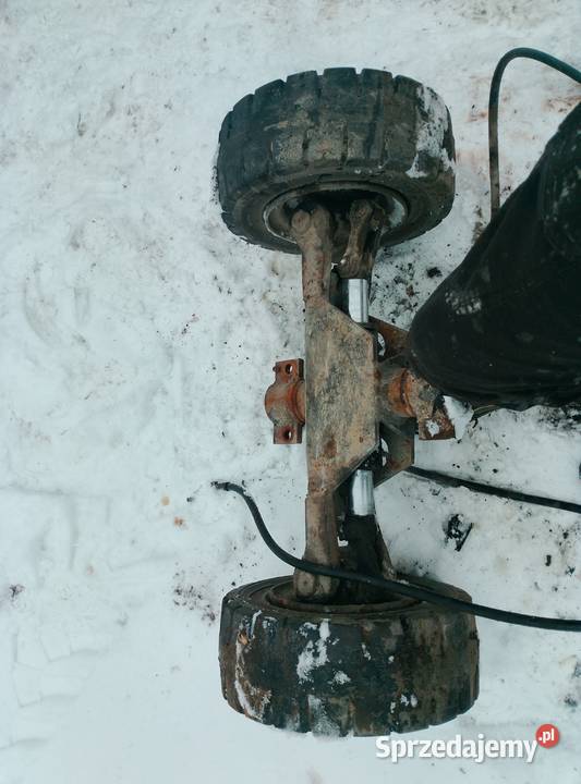 wózek Boss hydromotor belka tylna silnik diesel Wschowa