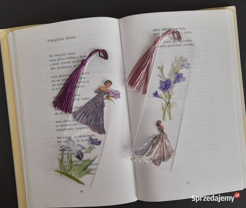 Zakładka do KsiążkiRomantyczna 2 sztuki Hand Rotmanka