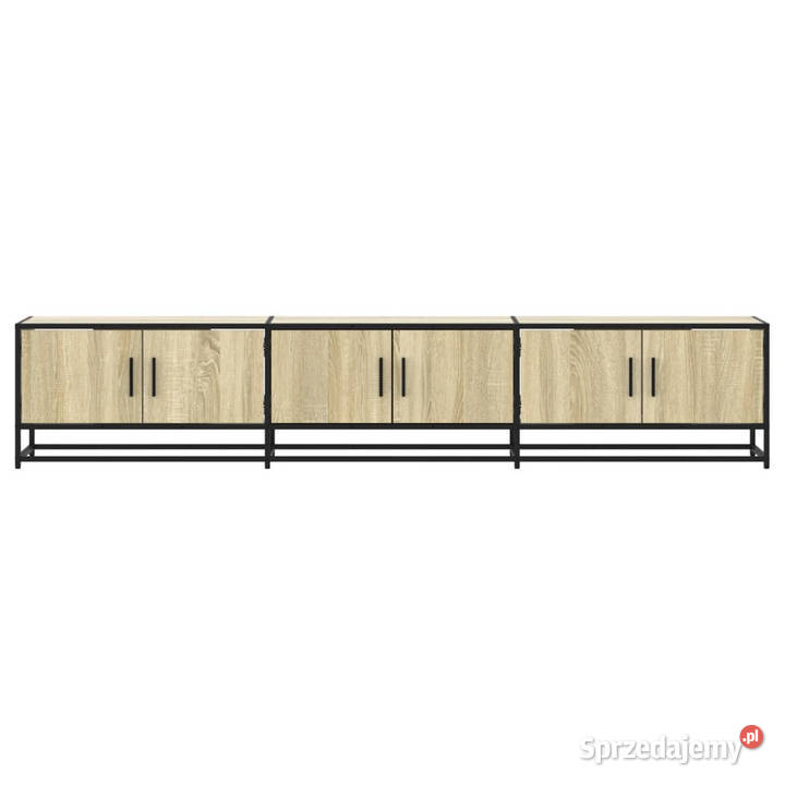 Szafka pod TV dąb sonoma 210x35x41 materiał Warszawa