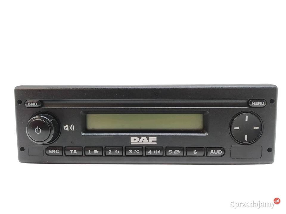 RADIO 24V 1858912 DAF XF 20122016 106 Euro 6 440 Rok produkcji 2016 sprzedam