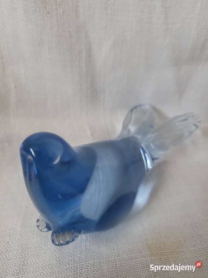 Figurka szkło lite FOCZKA szkło MuranoItalia sprzedam