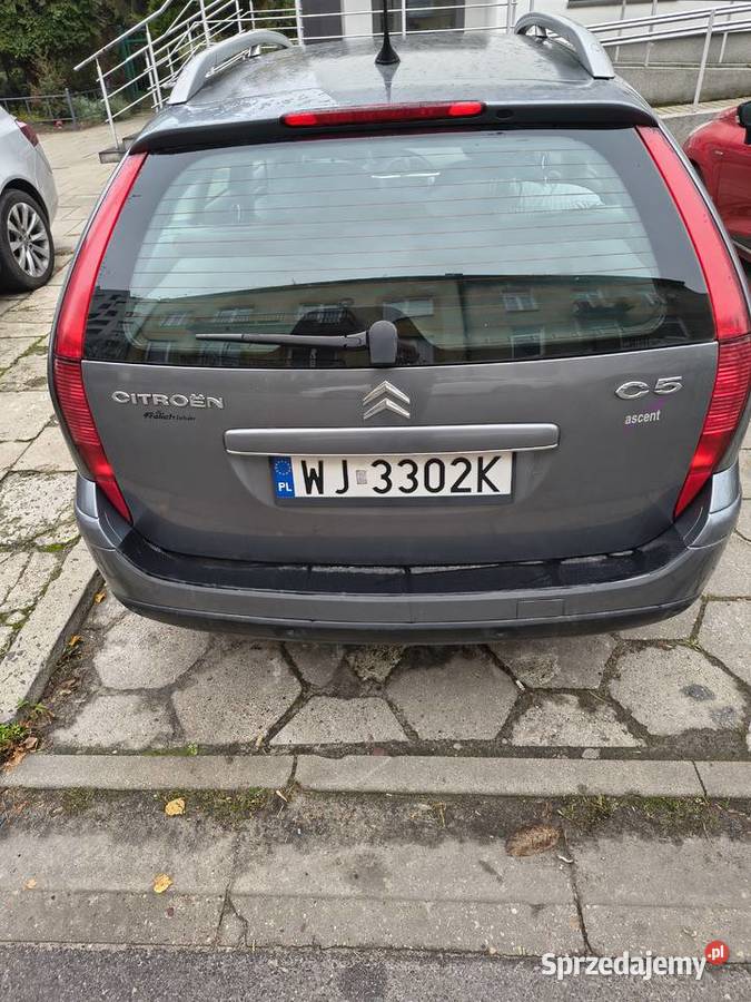 Citroen C5 kombi mazowieckie Warszawa