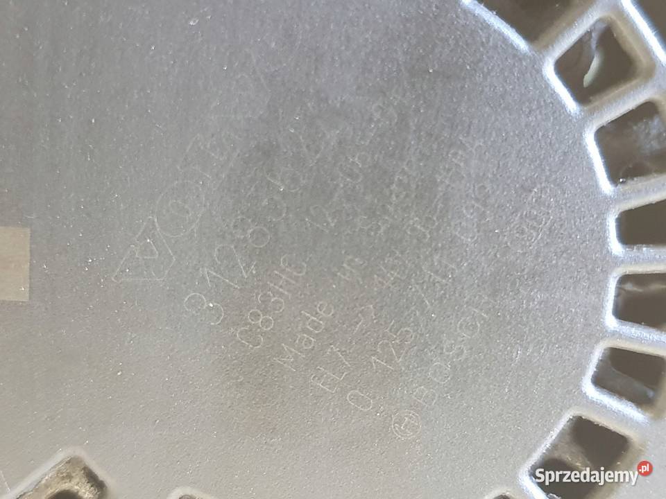Volvo S60 II V60 20 D4 ALTERNATOR 31285627 Układ elektryczny silnika lubelskie Janów