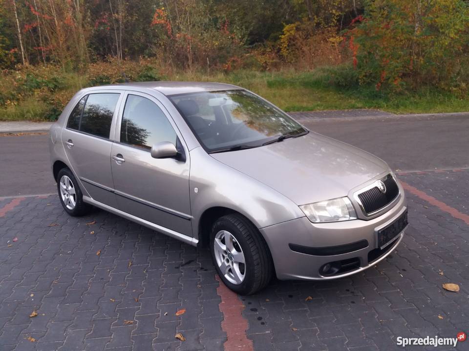 Skoda Fabia 2007 14 benzyna Klima lakier metallic Mysłowice sprzedam