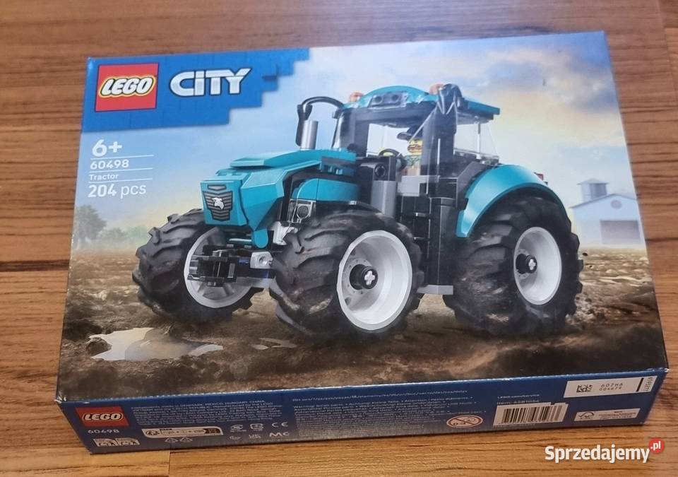 Zestaw Lego City Traktor nowy niebieski Jastrzębie-Zdrój