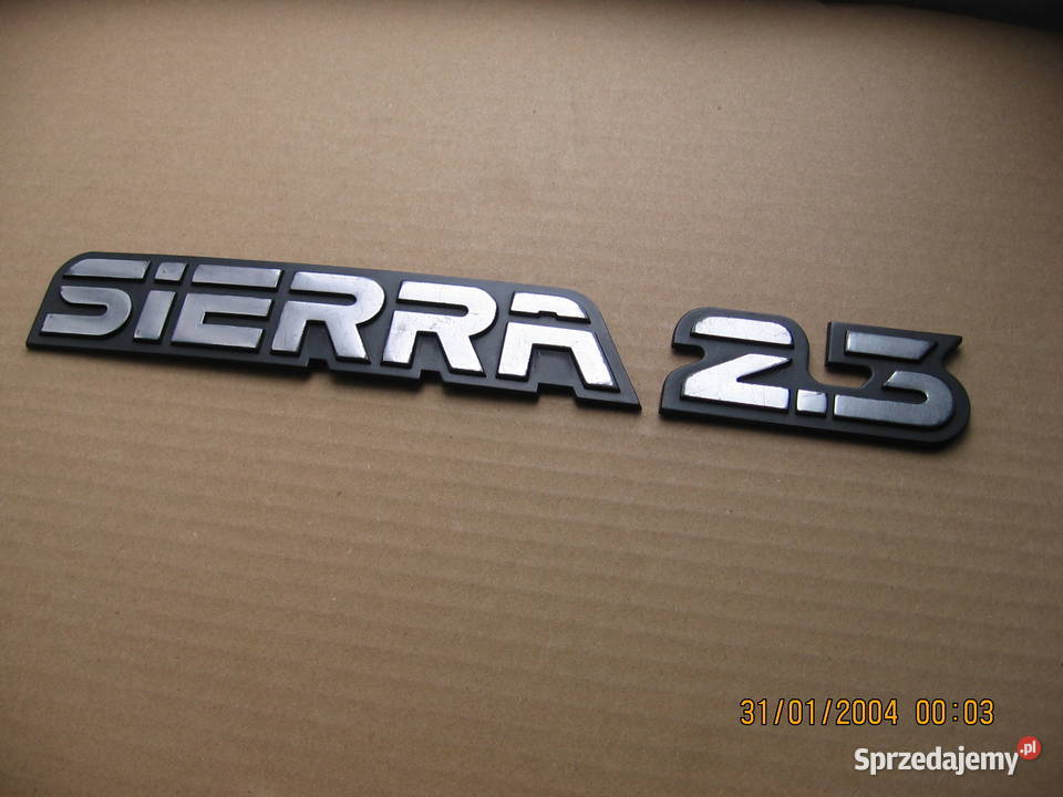 Ford Sierra 23 napis emblemat auto klasyk PRL podkarpackie Przemyśl sprzedam