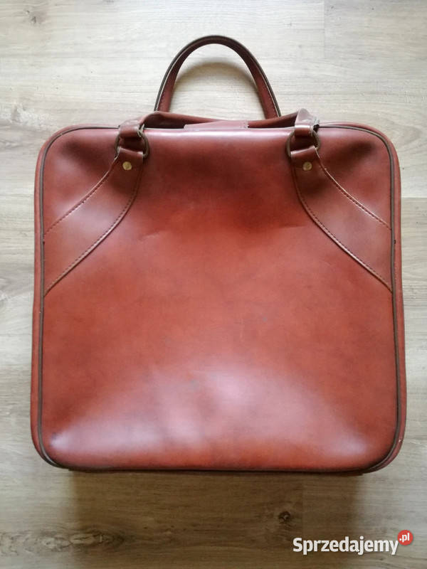 Walizka torba podróżna Vintage PRL Gdańsk