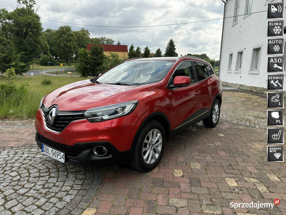 Renault Kadjar 16dci 130 z DE Bezwypadkowy elektryczne lusterka dolnośląskie Ocice