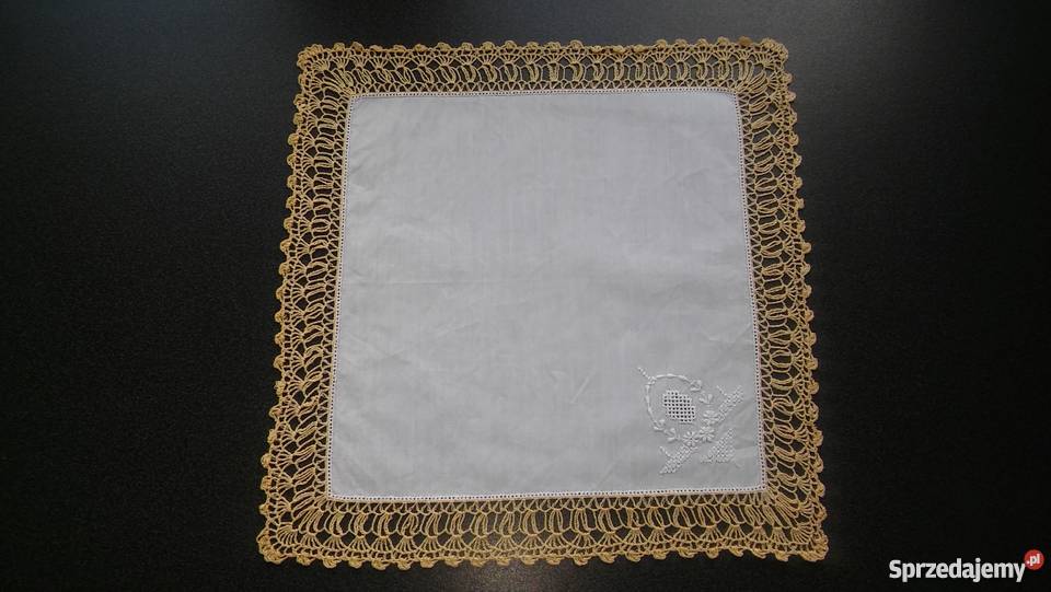 serwetkachusteczka bawełniana haft bogaty do Gdańsk