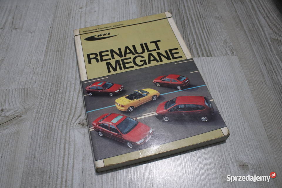 Książka Renault Megane Wydawnictwo Komunikacji i miękka Wrocław