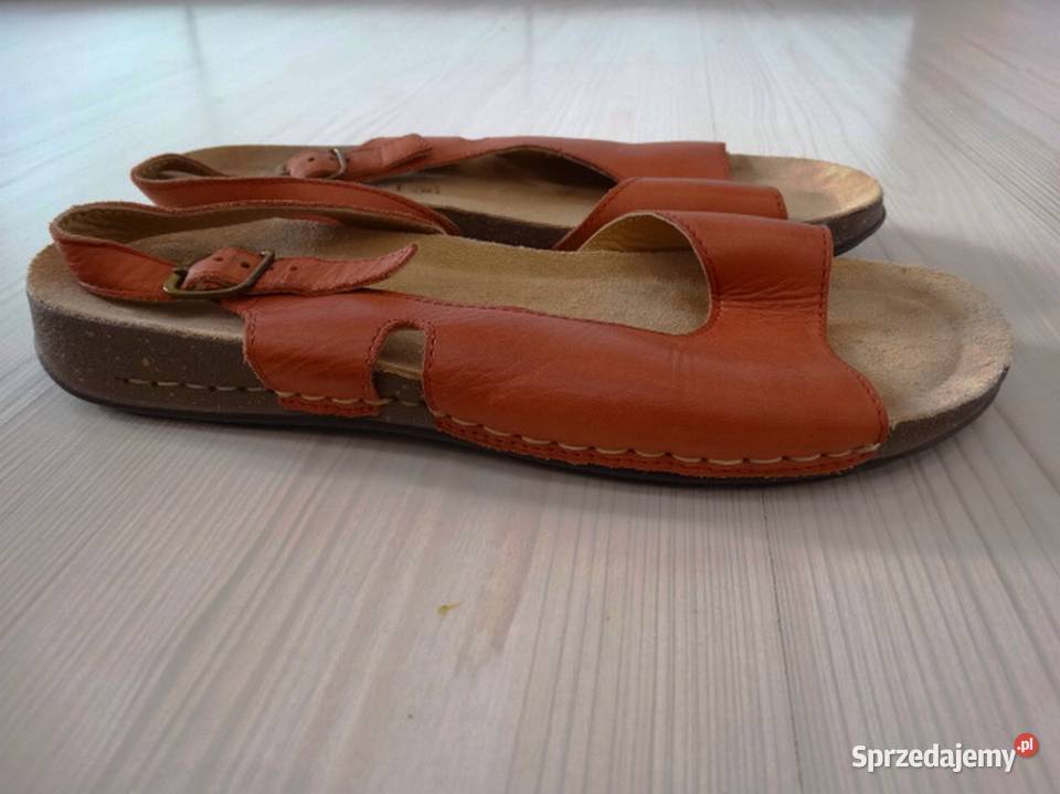 Buty Sandały Skórzane Skóra Naturalna Barefoot