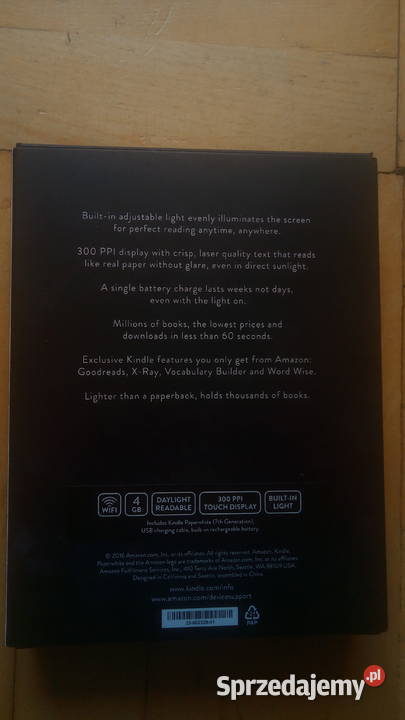 Amazon Kindle paperwhite 7th generation Kraków
