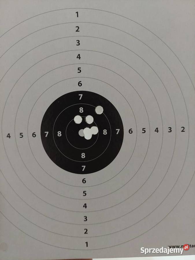 Wiatrówka Slavia 634 45 mm śruty tarcze Warszawa