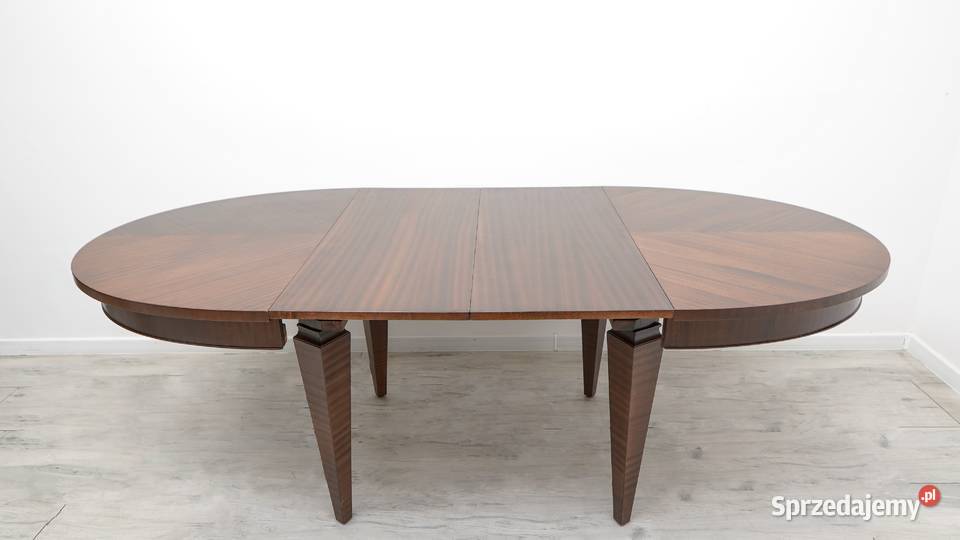 Zabytkowy stół 4 krzesła lata 20te renowacji Jerka