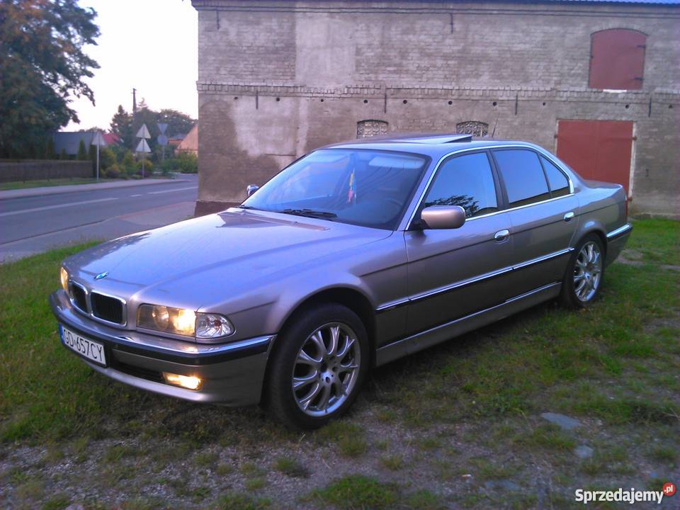 Bmw 7 e38 28 benz Biała