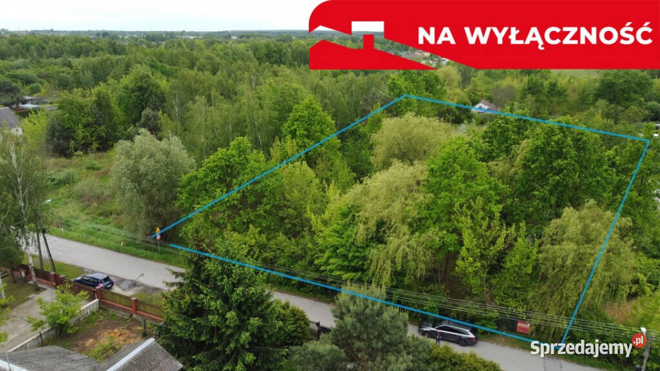 Działka budowlana 4587 m2 we Wsoli koło Radomia Sprzedaż