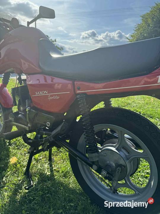 Mz etz 125 saxon Rok produkcji 1993 świętokrzyskie Tuczępy sprzedam