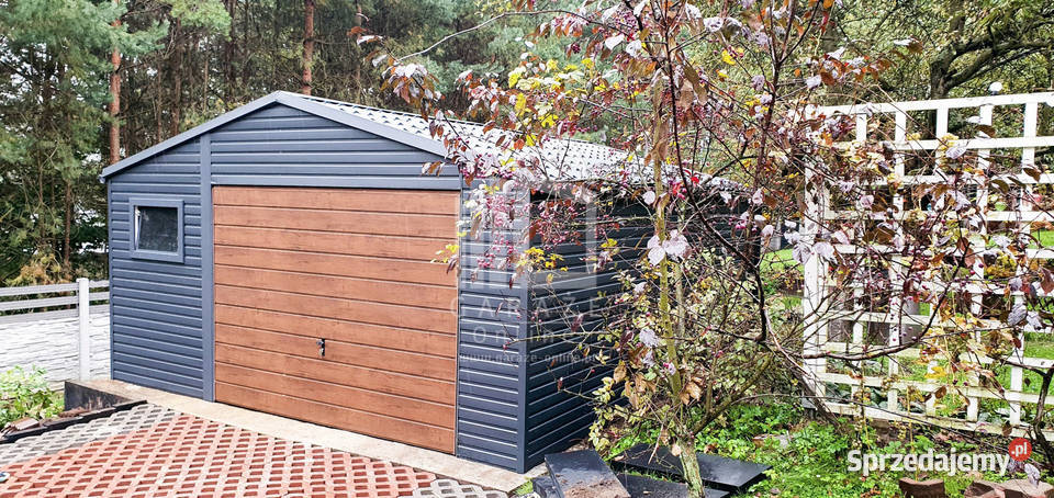 GARAŻ BLASZANY 5m x 5m blachodachówka Brama 3x 484zł/m2 Wrocław