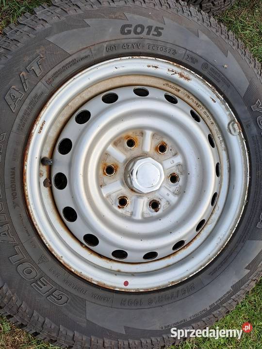 Mitsubishi L200 07r koła opony 21570R16 Yokohama zachodniopomorskie Myślibórz
