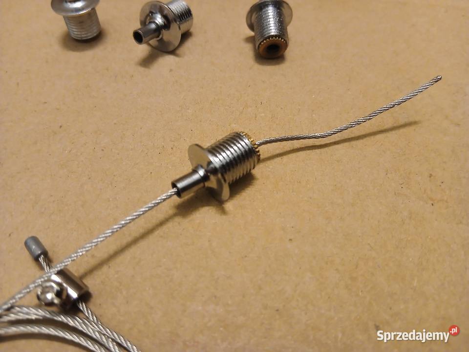 Mocowanie Linki Stalowej Zacisk Stoper do Lamp Warszawa