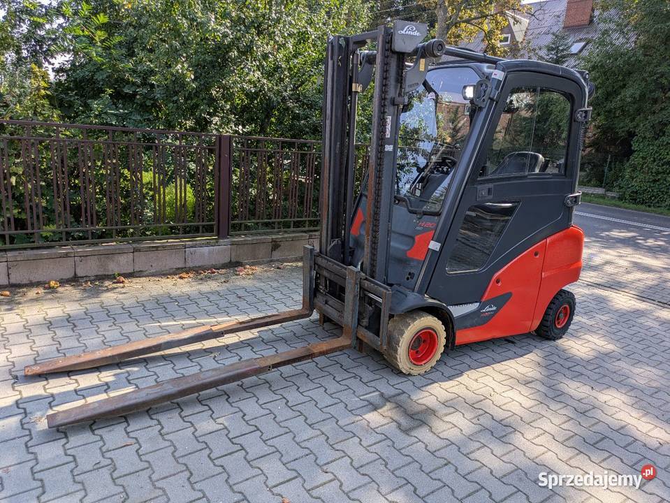 Linde H20 EVO Diesel 2015 zamiana na ładowarkę Sieradz