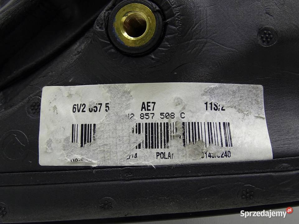 LUSTERKO PRAWE PRAWY PRZÓD LF5W 6 PIN SKODA