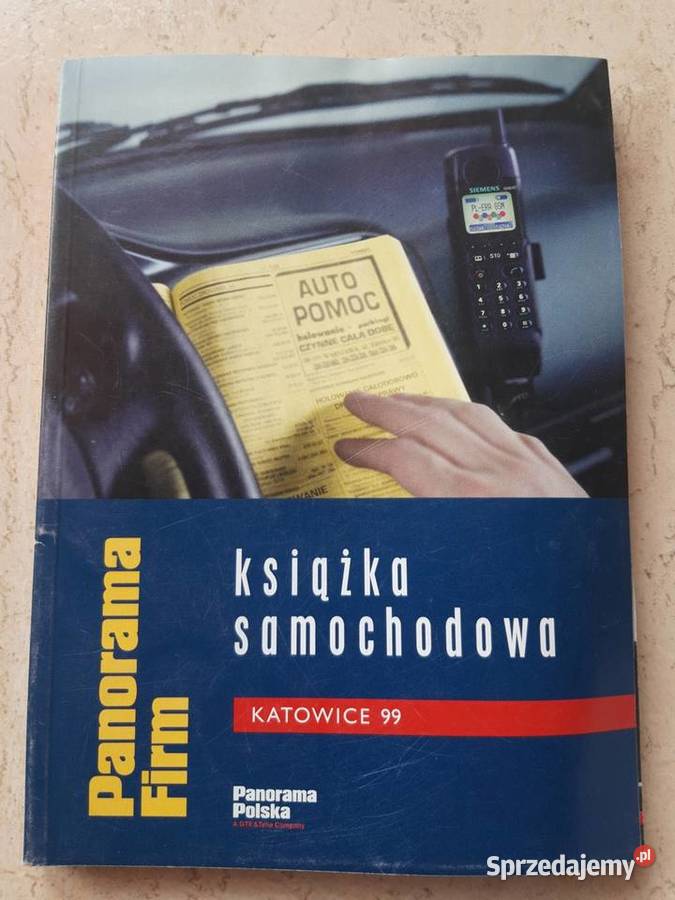 Panorama Firm Książka Samochodowa 1999 Katowice Bielsko-Biała