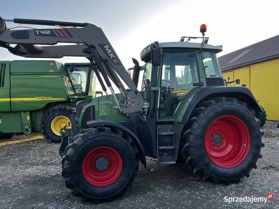 Fendt 411 Vario Com 3 TMS Ładowacz Czołowy MX Niedrzwica Duża