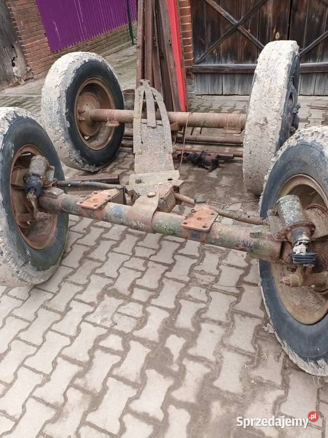 Oś osie sztywna skrętna Ciszyca Przewozowa