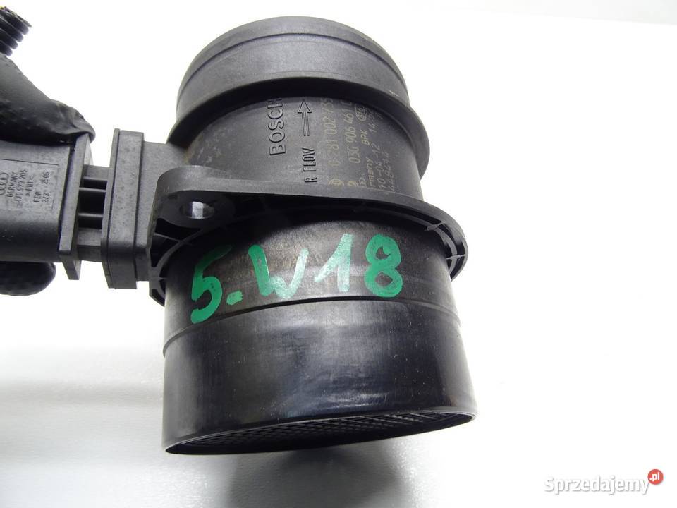 PRZEPŁYWOMIERZ POWIETRZA 03G906461C 20 TDI VW