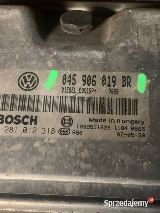 Komputer silnika VOLKSWAGEN SEAT 045906019BR Margonin sprzedam